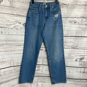 BDG jeans Womens size 28  Straight Skinny  denim Blue high waisted cotton casual